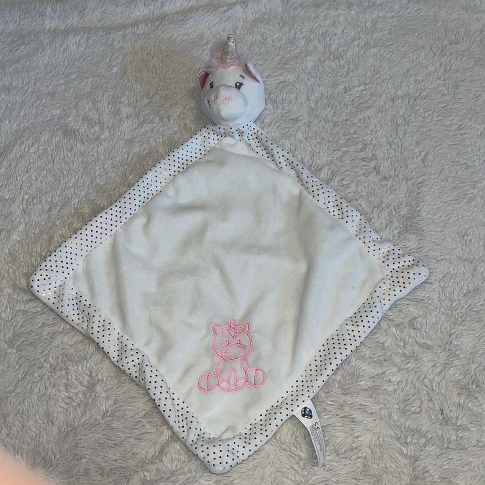 unicorn lovey blanket stuffie ๐ฆ
